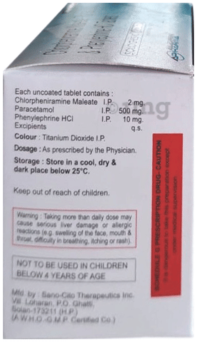 Sologesic Cold Tablet image Sologesic Cold Tablet image