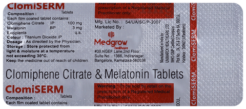 Clomiserm Tablet
