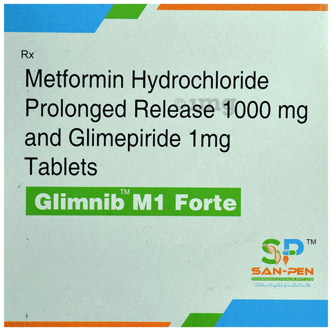Glimnib M1 Forte Tablet PR image Glimnib M1 Forte Tablet PR image