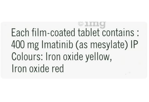 Glivec 400mg Tablet image