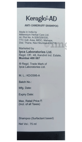 Keraglo - AD Anti-Dandruff | Hair Care Shampoo image Keraglo - AD Anti-Dandruff | Hair Care Shampoo image