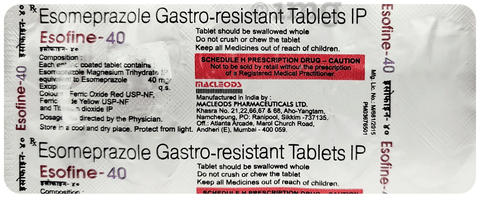 Esofine 40 Tablet image
