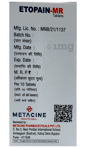 Etopain-MR Tablet image