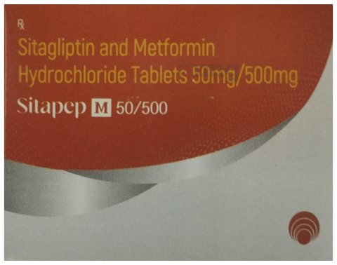 Sitapep M 50/500 Tablet image Sitapep M 50/500 Tablet image