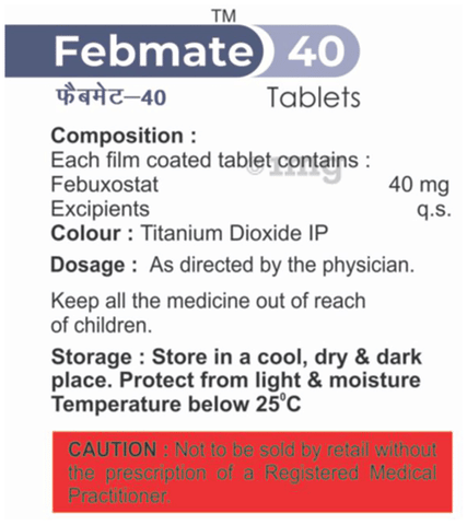 Febmate 40 Tablet image Febmate 40 Tablet image