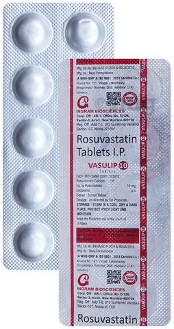 Vasulip 10 Tablet image