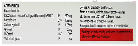 PTH Pride Solution for Injection