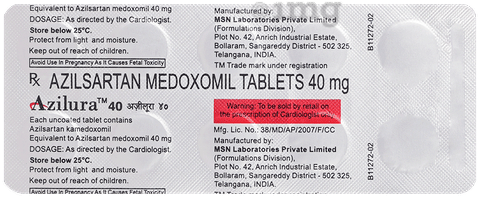 Azilura 40 Tablet image