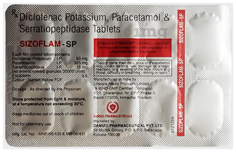 Sizoflam-SP Tablet image
