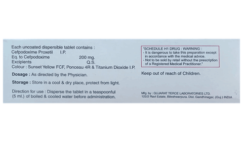 Ncef 200 Tablet DT image