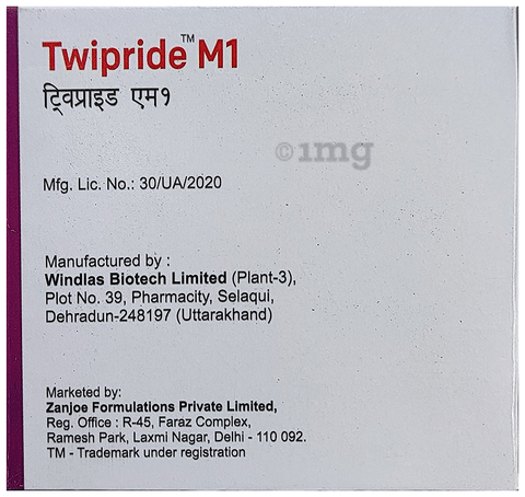 Twipride M 1 Tablet PR