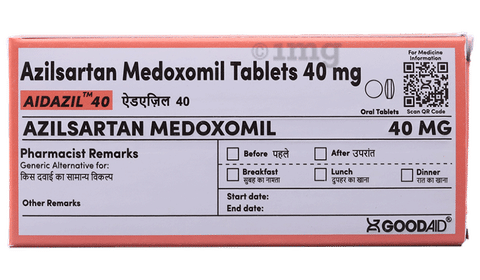 Aidazil 40 Tablet image Aidazil 40 Tablet image