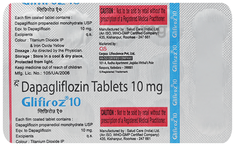 Glifiroz 10 Tablet image Glifiroz 10 Tablet image