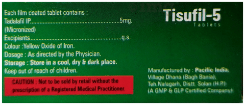 Tisufil 5 Tablet image