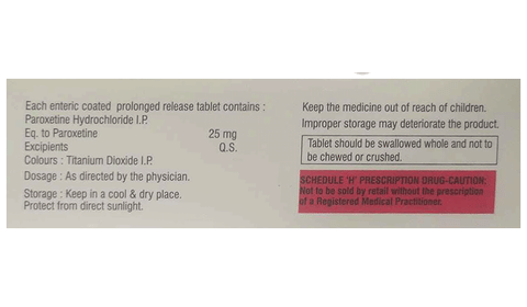 Pexitine CR 25 Tablet image Pexitine CR 25 Tablet image