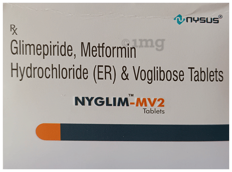 Nyglim-MV 2 Tablet ER image Nyglim-MV 2 Tablet ER image