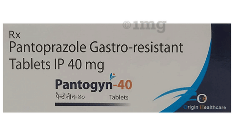 Pantogyn 40mg Tablet image