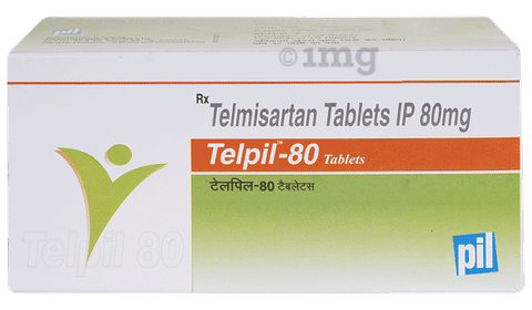Telpil 80mg Tablet image