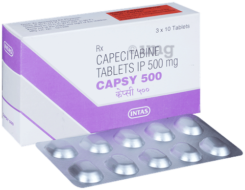 Capsy 500mg Tablet image