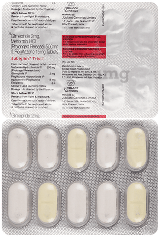 Jubiglim Trio 2 Tablet PR