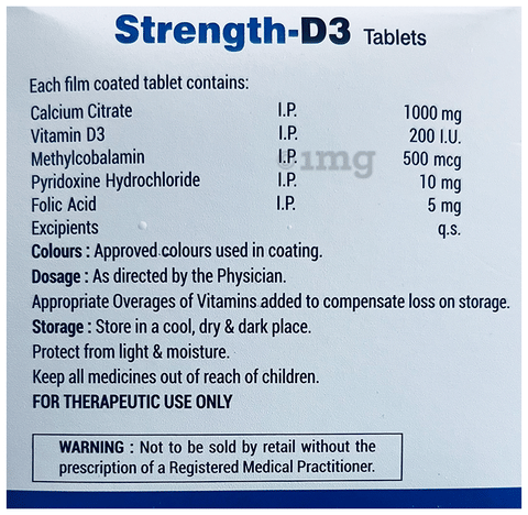Strength-D3 Tablet image
