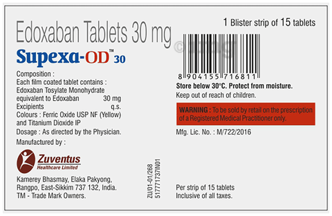 Supexa-OD 30 Tablet image