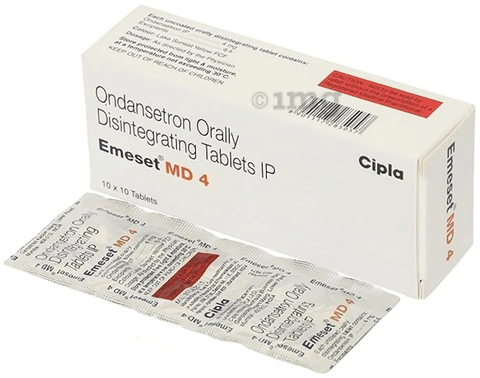 Emeset 4mg Tablet MD image Emeset 4mg Tablet MD image