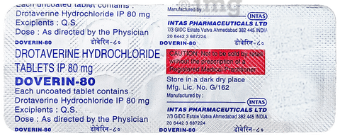 Doverin 80 Tablet image
