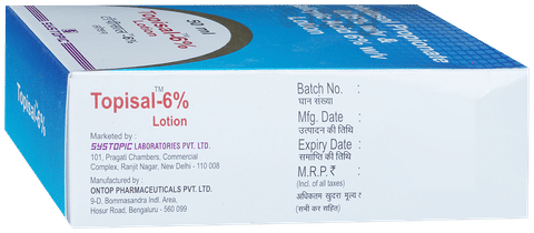 Topisal 6% Lotion image Topisal 6% Lotion image