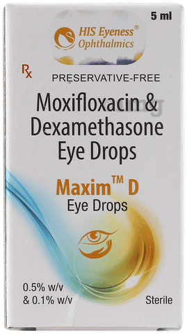 Maxim D Eye Drop image
