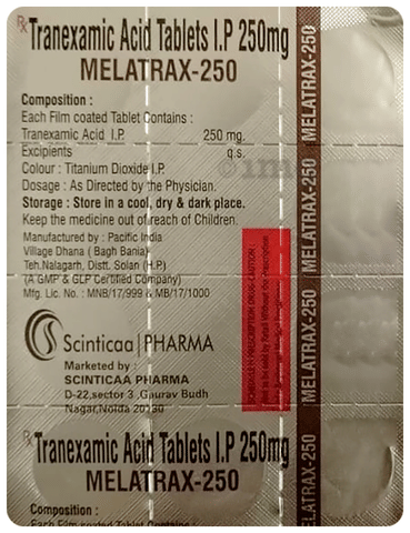 Melatrax 250 Tablet image