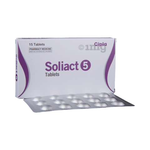 Soliact 5 Tablet View Uses Side Effects Price and Substitutes 1mg