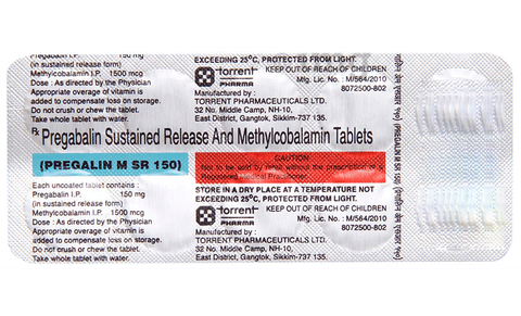 Pregalin M SR 150 Tablet image Pregalin M SR 150 Tablet image