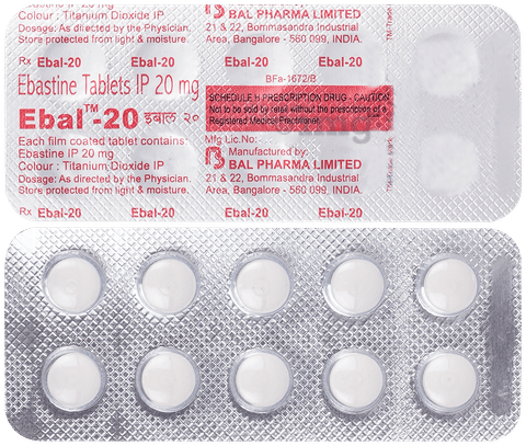 Ebal 20 Tablet