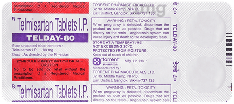 Telday 80 Tablet image
