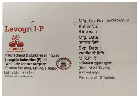 Levogril-P Tablet image