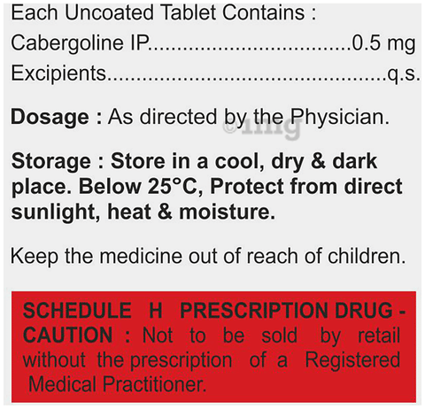 Cabsmile 0.5 Tablet image Cabsmile 0.5 Tablet image