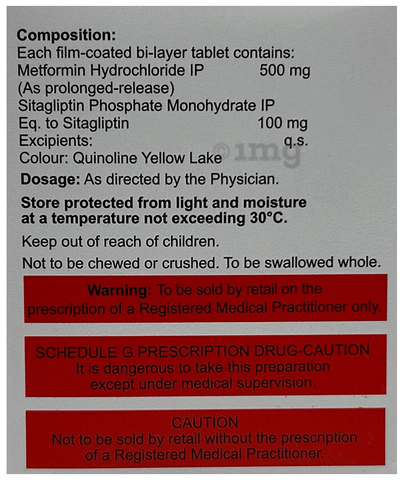 Sitaglo M SR Tablet image