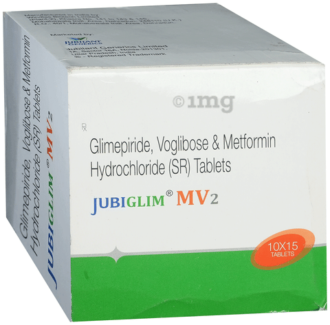 Jubiglim MV 2 Tablet SR image Jubiglim MV 2 Tablet SR image