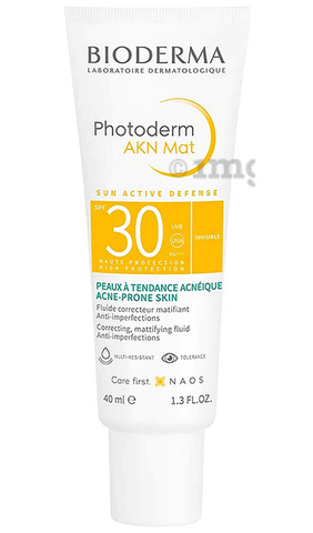 BIODERMA Photoderm AKN mat SPF 30 Mattierender Sonnenschutz 40 ml