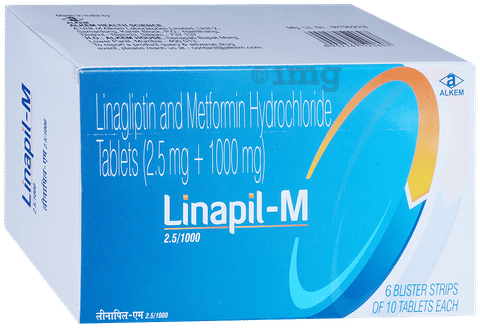 Linapil-M 2.5/1000 Tablet