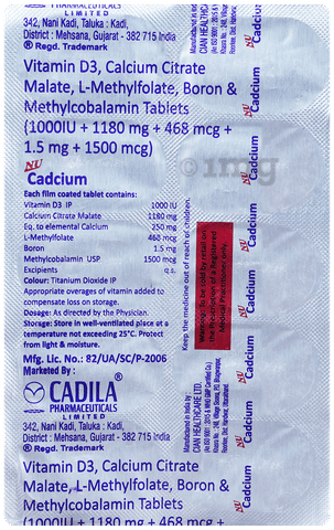 NU Cadcium Tablet image