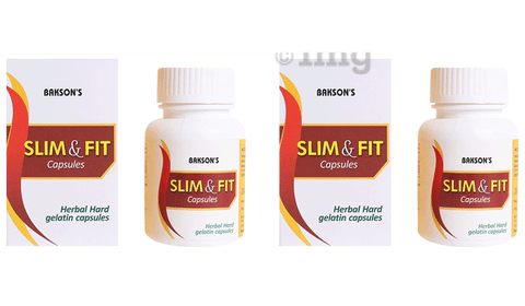 Bakson's Slim Fit Capsule: Buy bottle of capsules at best