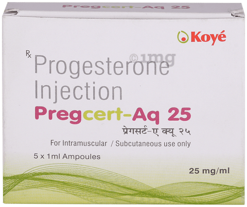 Pregcert -AQ 25 Injection image Pregcert -AQ 25 Injection image