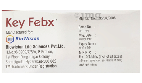 Key Febx Tablet image Key Febx Tablet image