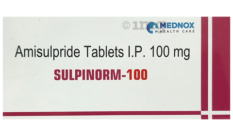 Sulpinorm 100 Tablet image Sulpinorm 100 Tablet image