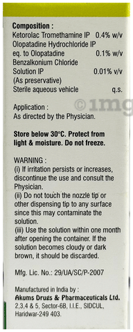 Oloket Ophthalmic Solution image