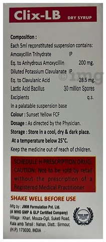 Clix-LB Dry Syrup
