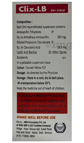 Clix-LB Dry Syrup image Clix-LB Dry Syrup image