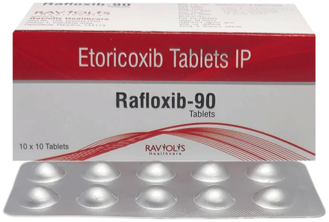 Rafloxib 90mg Tablet image Rafloxib 90mg Tablet image